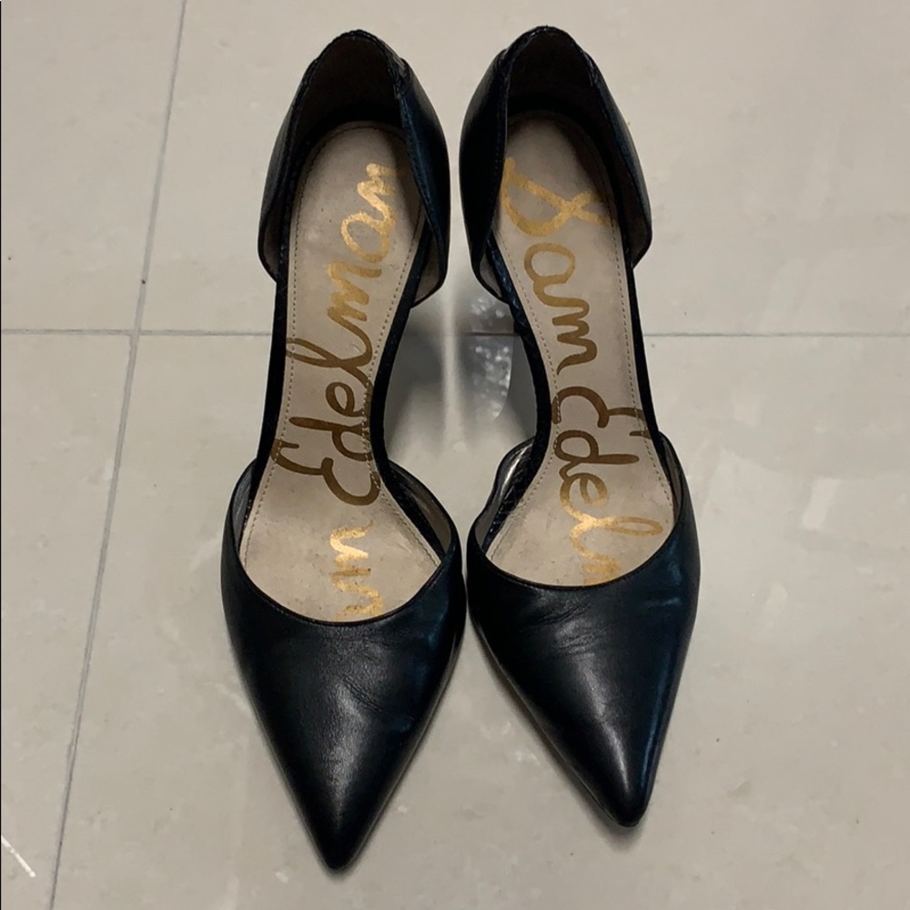 Black Sam Edelman heels size 6.5